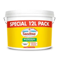 Sandtex® Ultra Smooth Masonry Paint Pure Brilliant White - 12L -Home Improvement Shop 12804843 1134870267897089