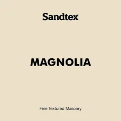 Sandtex® Textured Masonry Paint Magnolia - 5L -Home Improvement Shop 12809198 1194871504845998