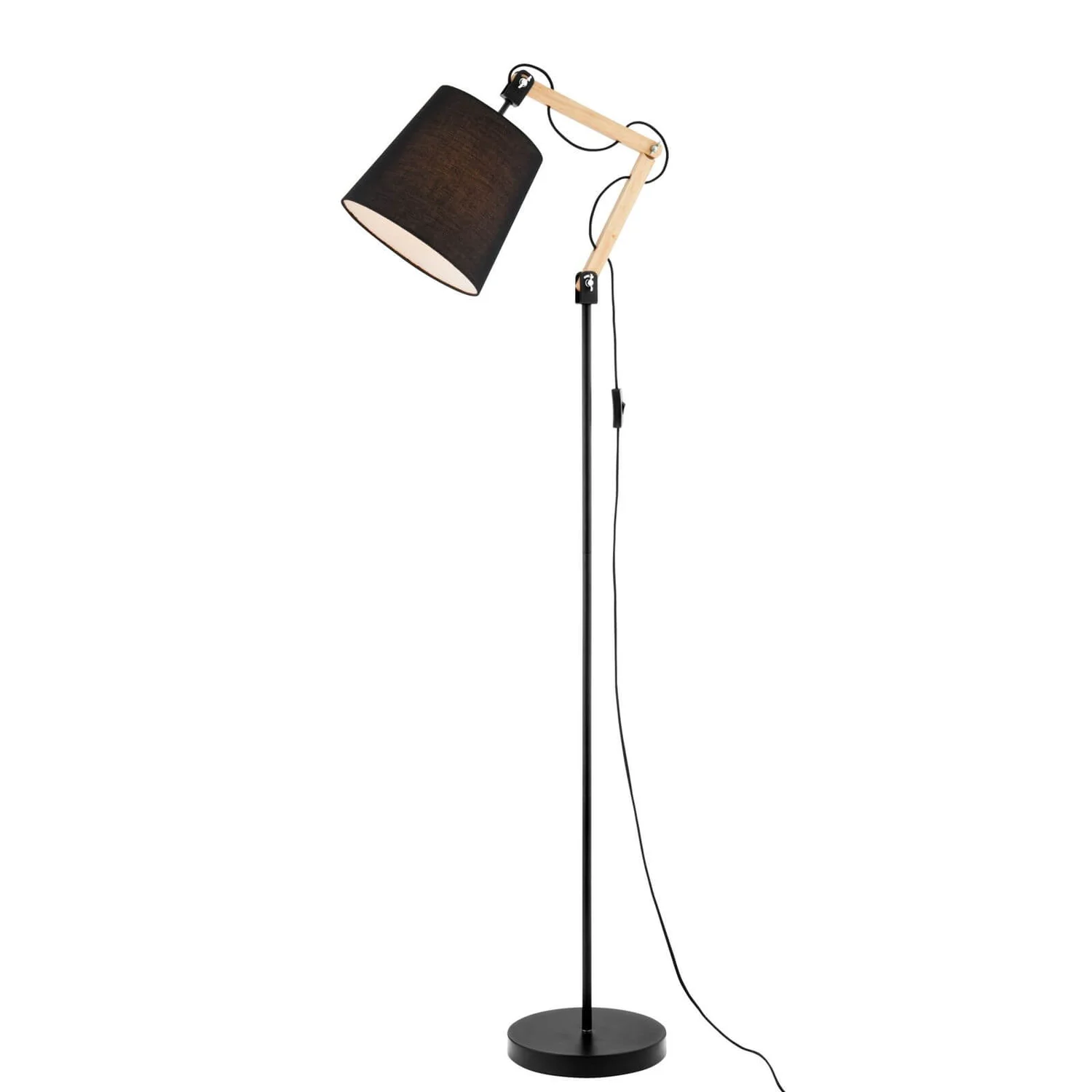 Caleb Floor Lamp - Black 4 Caleb Floor Lamp - Black - Image 2