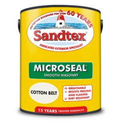 Sandtex® Ultra Smooth Masonry Paint Cotton Belt - 5L 19 Sandtex® Ultra Smooth Masonry Paint Cotton Belt - 5L -Home Improvement Shop 12809833 7564871561590914
