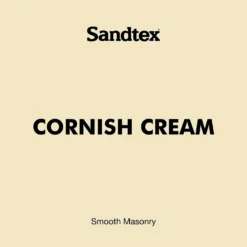 Sandtex® Ultra Smooth Masonry Paint Cornish Cream - 5L -Home Improvement Shop 12810395 8524871047185408