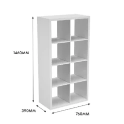 Clever Cube 4x2 Storage Unit - White -Home Improvement Shop 12813309 4585014368217440