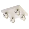 Ned 4x 5W LED Spotlight - Matt White 2 Ned 4x 5W LED Spotlight - Matt White -Home Improvement Shop 12813814 2044831956207009