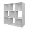 Compact Cube 3x3 Storage Unit - White -Home Improvement Shop 12815994 9164929106871835