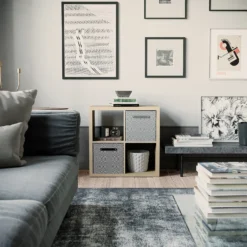 Clever Cube 2x2 Storage Unit - Oak 10 Clever Cube 2x2 Storage Unit - Oak -Home Improvement Shop 12816153 6184929107204184