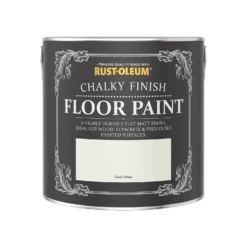 Rust-Oleum Chalky Floor Paint Chalk White - 2.5L -Home Improvement Shop 12819785 1664940725472415
