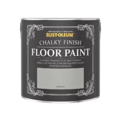Rust-Oleum Chalky Floor Paint Winter Grey - 2.5L 9 Rust-Oleum Chalky Floor Paint Winter Grey - 2.5L -Home Improvement Shop 12819786 7504940725516824