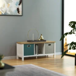 Clever Cube 1x3 Storage Unit With Legs - White 12 Clever Cube 1x3 Storage Unit With Legs - White -Home Improvement Shop 12824159 4155052927423366