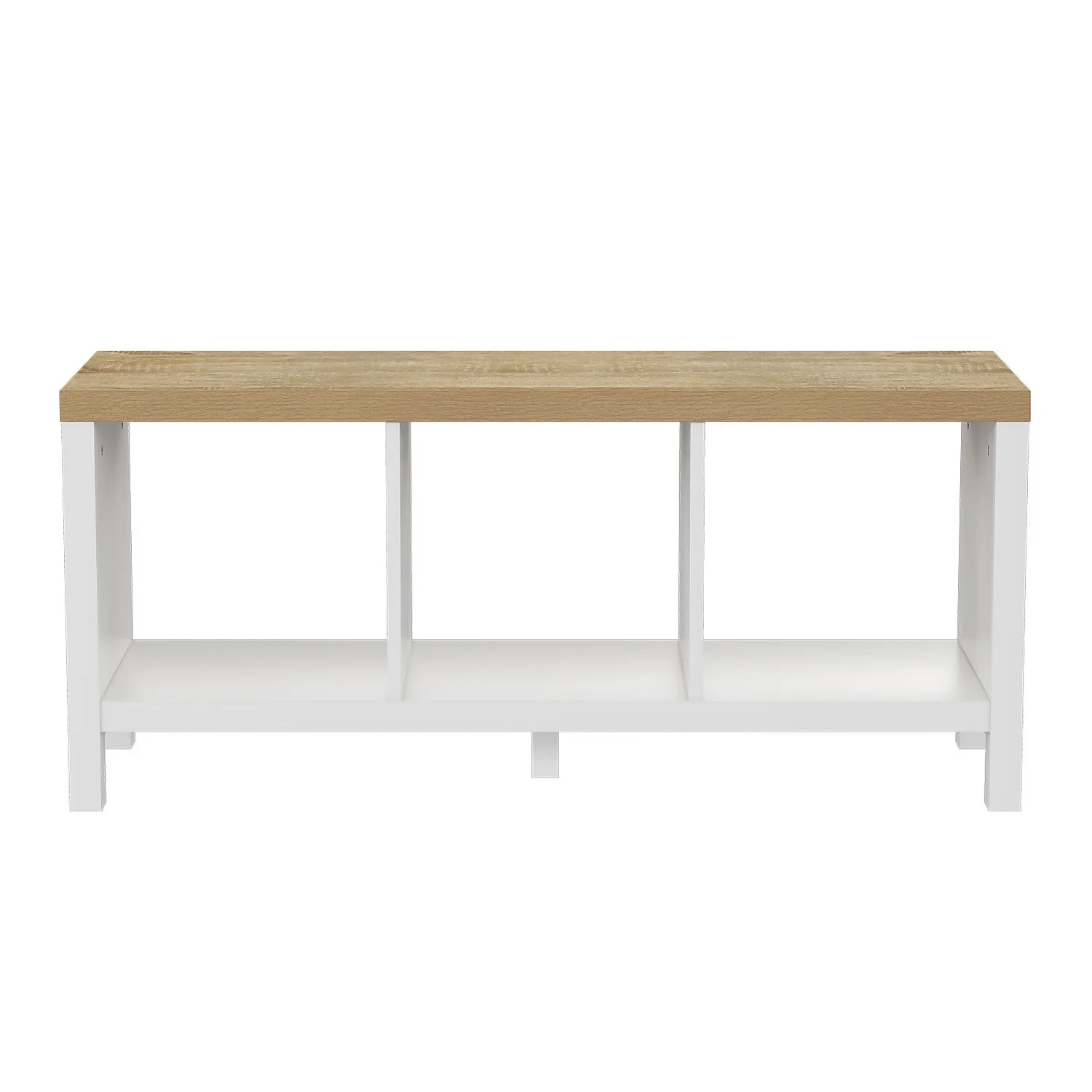 Clever Cube 1x3 Storage Unit With Legs - White 6 Clever Cube 1x3 Storage Unit With Legs - White - Image 4