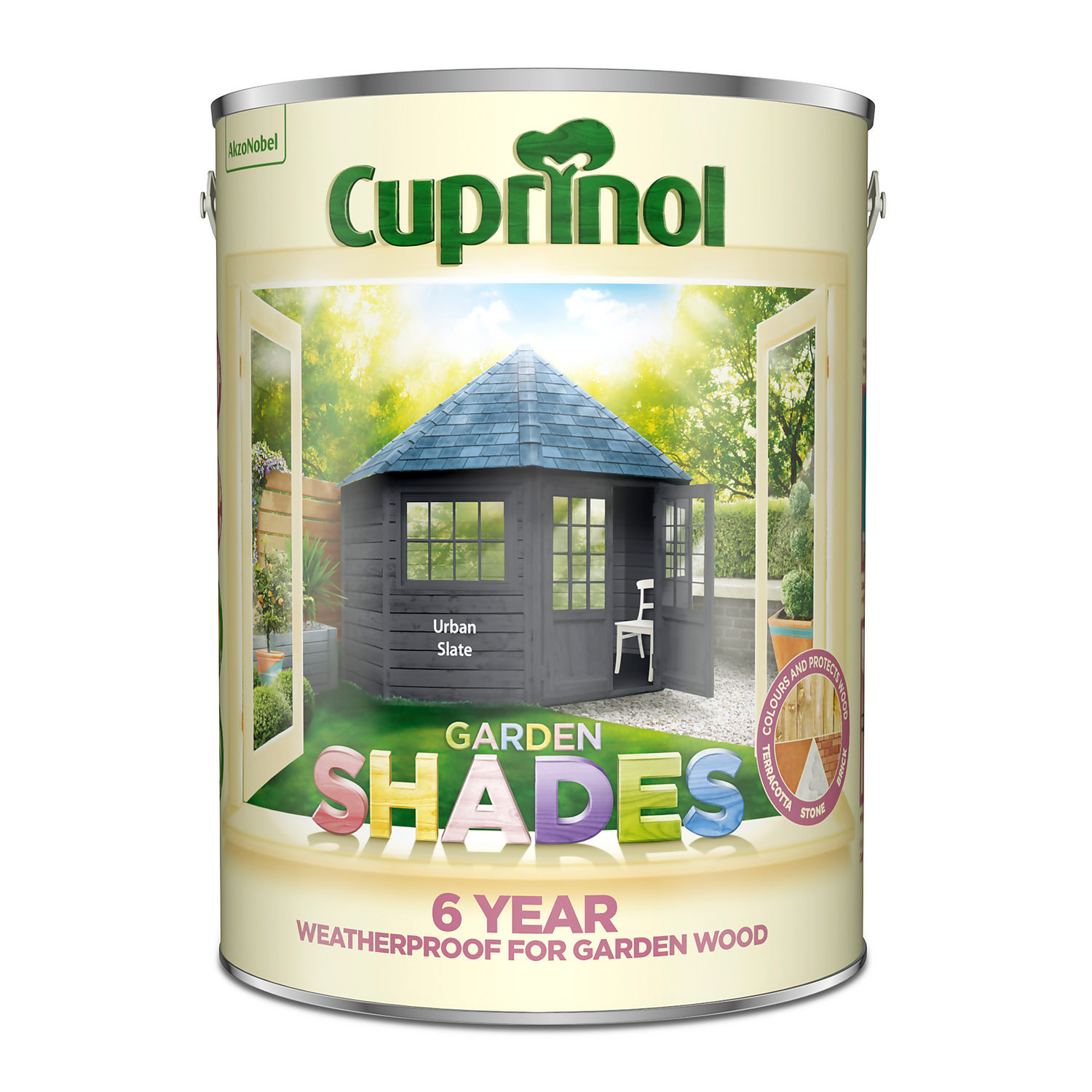 Cuprinol Garden Shades Urban Slate - 5L 5 Cuprinol Garden Shades Urban Slate - 5L - Image 3