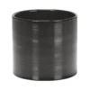 Glass Grey Ceramic Cover Pot - 23cm 2 Glass Grey Ceramic Cover Pot - 23cm -Home Improvement Shop 12827434 1454831918350192