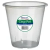 Clear Plastic Pot - 18.5cm -Home Improvement Shop 12828839 1464831908880545