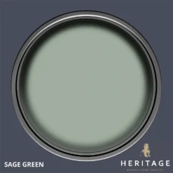 Dulux Heritage Matt Emulsion Paint Sage Green - 2.5L 14 Dulux Heritage Matt Emulsion Paint Sage Green - 2.5L -Home Improvement Shop 12882022 1174843785306036