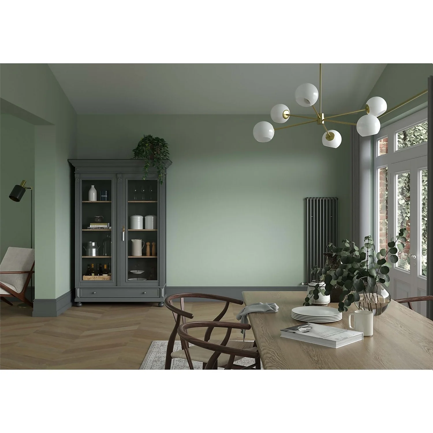 Dulux Heritage Matt Emulsion Paint Sage Green - 2.5L 9 Dulux Heritage Matt Emulsion Paint Sage Green - 2.5L - Image 7