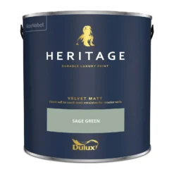 Dulux Heritage Matt Emulsion Paint Sage Green - 2.5L 15 Dulux Heritage Matt Emulsion Paint Sage Green - 2.5L -Home Improvement Shop 12882022 9394843785362523
