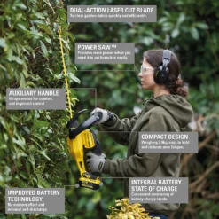 STANLEY FATMAX V20 18V Cordless Hedge Trimmer 55cm (Sfmcht855M1-Gb) 13 STANLEY FATMAX V20 18V Cordless Hedge Trimmer 55cm (Sfmcht855M1-Gb) -Home Improvement Shop 12882306 2675052745698945