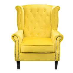 Chester Armchair - Mustard -Home Improvement Shop 12882875 1654887372870213