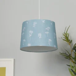 Country Living Annabelle Patterned Cotton Drum Lamp Shade - 25cm -Home Improvement Shop 12882915 1135042036942964