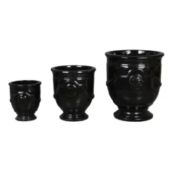 Regent Glazed Urn Planter - 21cm -Home Improvement Shop 12885371 1004843486620048