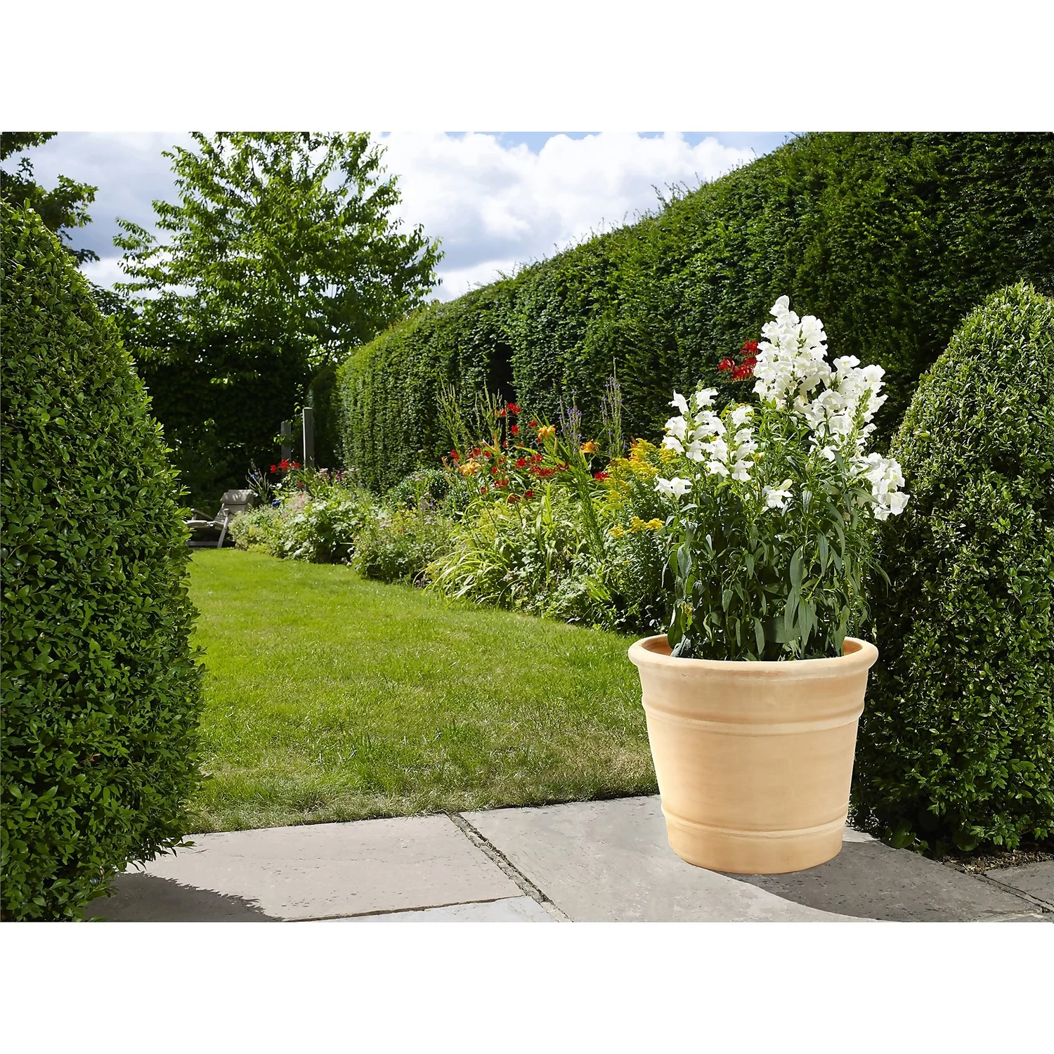 Himalaya Terracotta Vase - 25cm 4 Himalaya Terracotta Vase - 25cm - Image 2