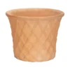 Terracotta Lattice Cone Plant Pot - 40cm -Home Improvement Shop 12887455 2105011025311305