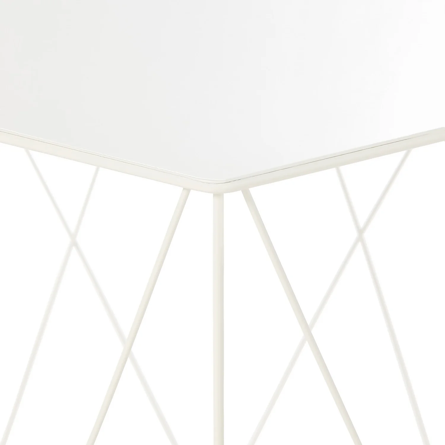 Hex Side Table Set Of 2 White 8 Hex Side Table Set Of 2 White - Image 6