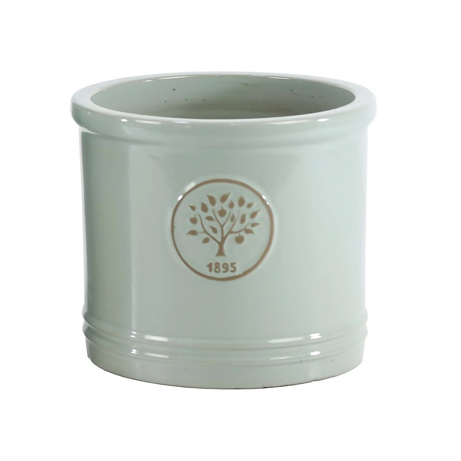 Glazed Heritage Duck Egg Cylinder - 38cm 3 Glazed Heritage Duck Egg Cylinder - 38cm