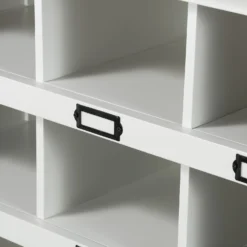 Ashstead Shoe Cupboard - Oak & Ivory 18 Ashstead Shoe Cupboard - Oak & Ivory -Home Improvement Shop 12917100 1504901116033428