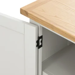 Ashstead Small Sideboard - Oak & Ivory -Home Improvement Shop 12917103 2004897163011545