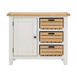 Ashstead Small Sideboard - Oak & Ivory -Home Improvement Shop 12917103 4054897162766709
