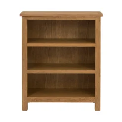 Norbury Low Bookcase - Oak -Home Improvement Shop 12940841 5064873341038313