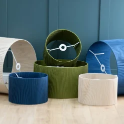 Raye Olive Drum Pleated Silk Shade - 30cm -Home Improvement Shop 13139397 2044944148239567