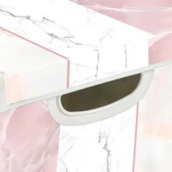 Curver Stockholm Mixed Marble Deco Storage Box - Pink & White 22L -Home Improvement Shop 13148481 1224896660205593
