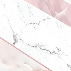 Curver Stockholm Mixed Marble Deco Storage Box - Pink & White 22L -Home Improvement Shop 13148481 1594896660282486