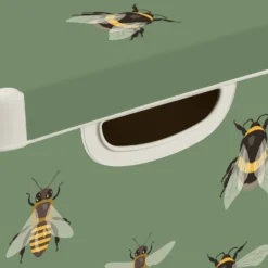 Curver Stockholm Bees Deco Storage Box - Green - 22L 10 Curver Stockholm Bees Deco Storage Box - Green - 22L -Home Improvement Shop 13169626 5564898511804807