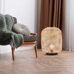 Reid Natural Floor Lantern