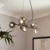 Orb II 7 Light Diner Pendant - Black Chrome Smoke -Home Improvement Shop 13208306 1604896912938877