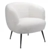 Tori Boucle Tub Chair - White -Home Improvement Shop 13224150 6764919264423937