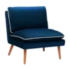 Pippa Pillow Accent Chair - Blue -Home Improvement Shop 13514417 1954997229771117
