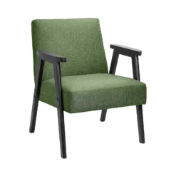 Home Improvement Shop 18 Alex Mid Century Armchair - Green
