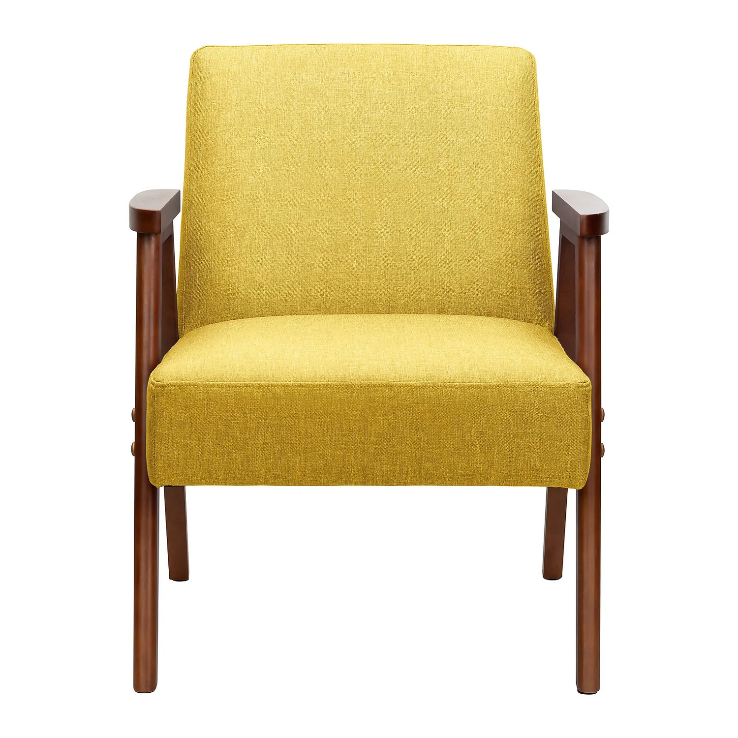Alex Mid Century Armchair - Ochre 5 Alex Mid Century Armchair - Ochre - Image 3
