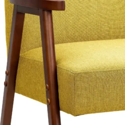 Alex Mid Century Armchair - Ochre 15 Alex Mid Century Armchair - Ochre -Home Improvement Shop 13514419 7044963831726281