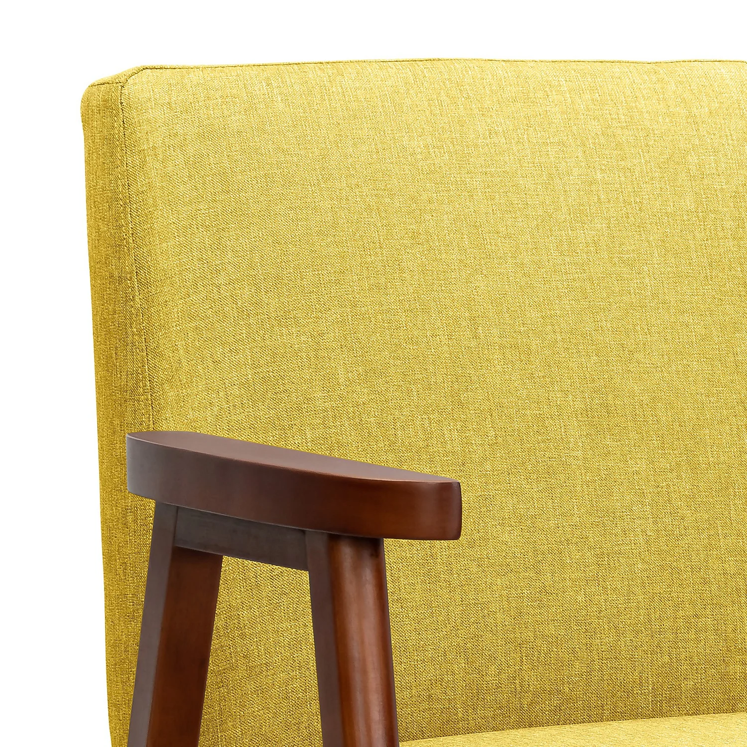 Alex Mid Century Armchair - Ochre 7 Alex Mid Century Armchair - Ochre - Image 5