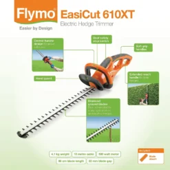 Flymo EasiCut 610XT Hedge Trimmer 10 Flymo EasiCut 610XT Hedge Trimmer -Home Improvement Shop 13524810 5224936857421032