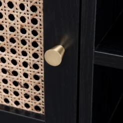 Kubu Rattan TV Stand - Black -Home Improvement Shop 13633729 3334974679872804