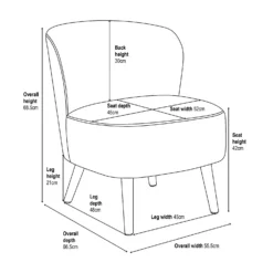 Amy Occasional Chair - Chalbury Sage 17 Amy Occasional Chair - Chalbury Sage -Home Improvement Shop 13644152 1165009660503725