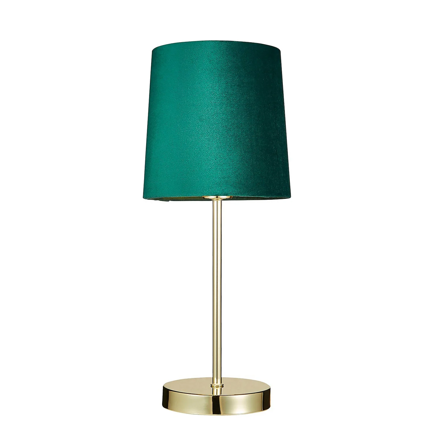 Paris Velvet Table Lamp - Emerald 4 Paris Velvet Table Lamp - Emerald - Image 2