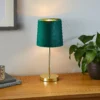 Paris Velvet Table Lamp - Emerald 1 Paris Velvet Table Lamp - Emerald -Home Improvement Shop 13751361 9754969499016654