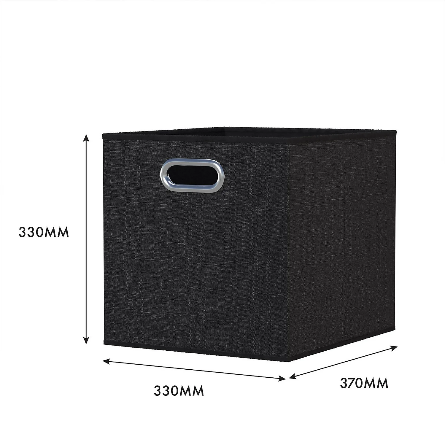 Clever Cube Fabric Insert - Set Of 2 - Woven Pepper 7 Clever Cube Fabric Insert - Set Of 2 - Woven Pepper - Image 5