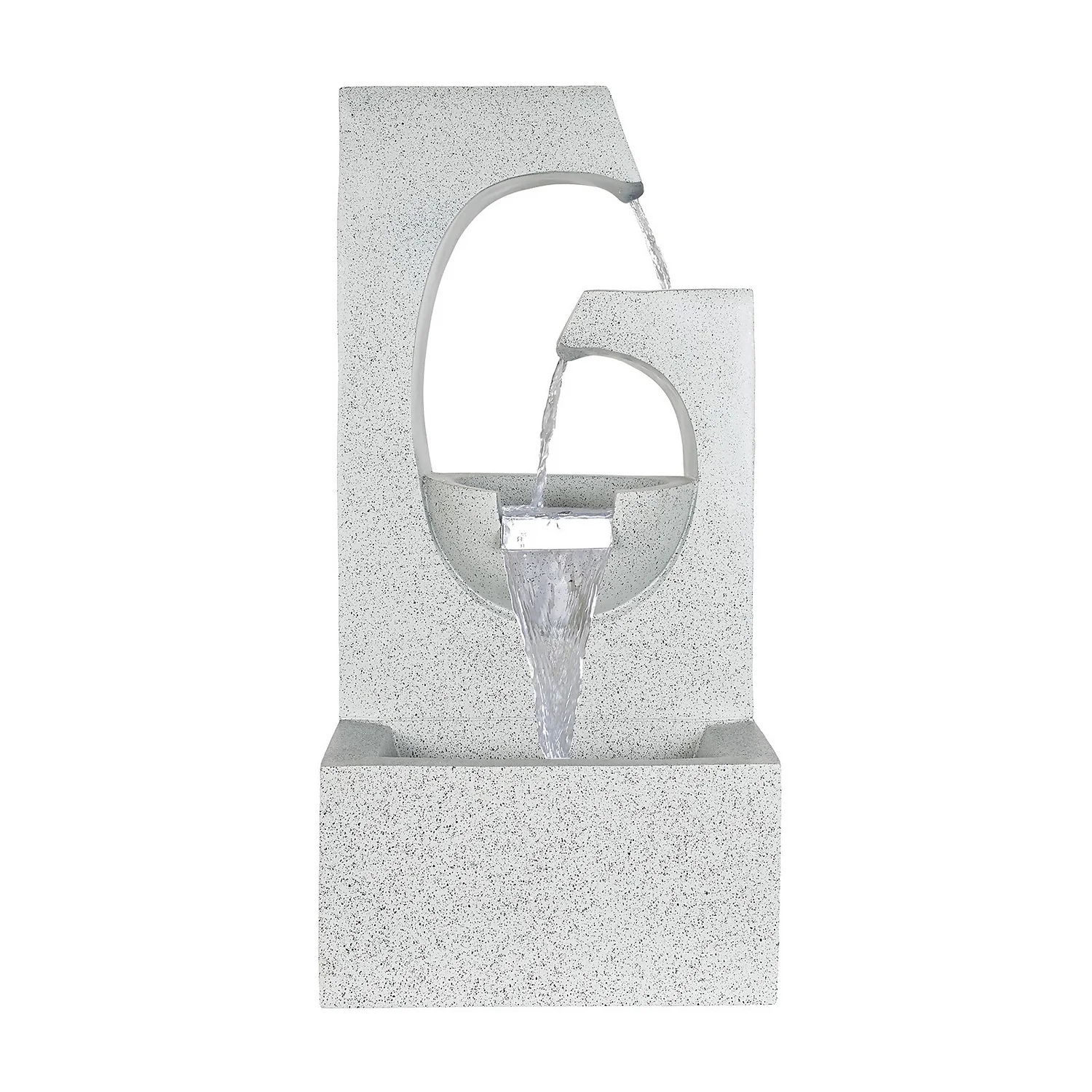 Stylish Fountain Ango Falls Garden Water Feature With LEDs 3 Stylish Fountain Ango Falls Garden Water Feature With LEDs